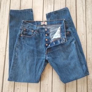 Levi's 501 Jeans - Button Fly Straight Leg